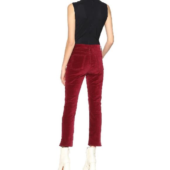 3x1 Higher Ground Cropped Stretch-cotton Velvet 25 - Picture 3 of 10